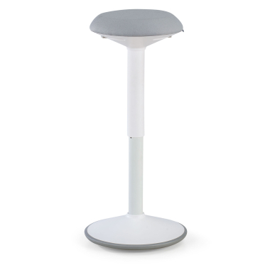 tabouret ergonomique blanc gris activepro tissu sans accoudoirs 3