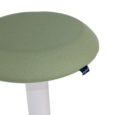 tabouret ergonomique blanc vert activepro tissu sans accoudoirs 5