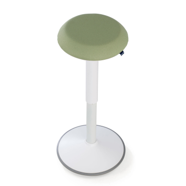 tabouret ergonomique blanc vert activepro tissu sans accoudoirs 7