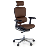 Chaise de direction ergonomique Ergohuman Elite, Structure blanche