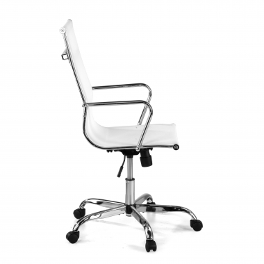 Chaise de bureau design Spirit en maille, cadre en acier, dossier haut 210697 - (Outlet)