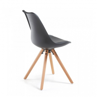 Chaise scandinave Norway, design, pieds en bois 210726 - (Outlet)