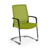 Chaise Visiteur Bali, dossier ergonomique, en maille