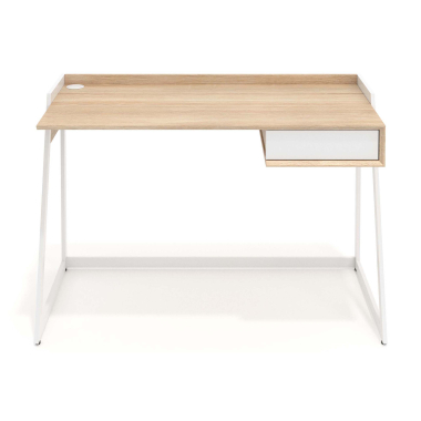 bureau pour ordinateur beige apex 3