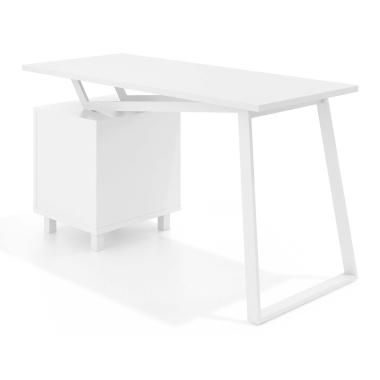 bureau pour ordinateur blanc orbit 5
