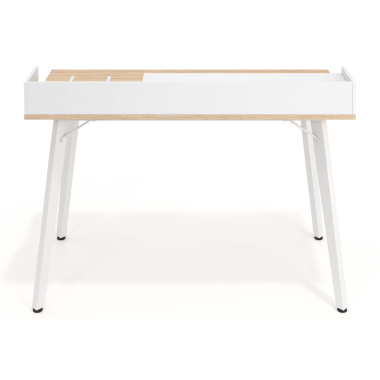 bureau pour ordinateur beige evoke 6