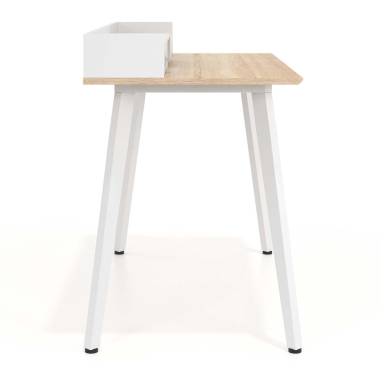 bureau pour ordinateur beige evoke 4