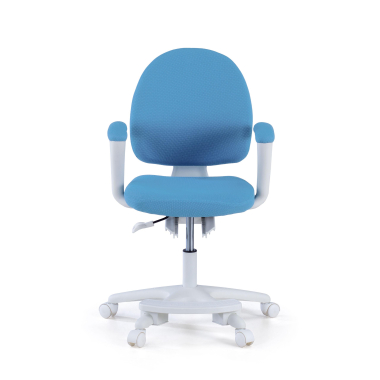 chaise de bureau enfant bleu mickey tissu accoudoirs fixes 4