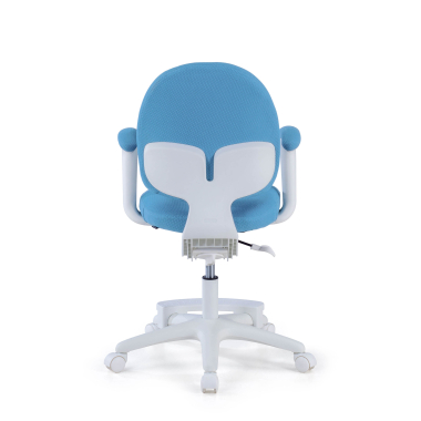chaise de bureau enfant bleu mickey tissu accoudoirs fixes 9
