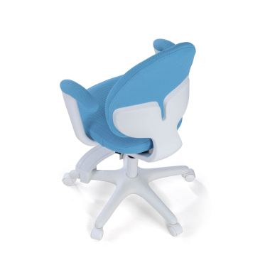 chaise de bureau enfant bleu mickey tissu accoudoirs fixes 7
