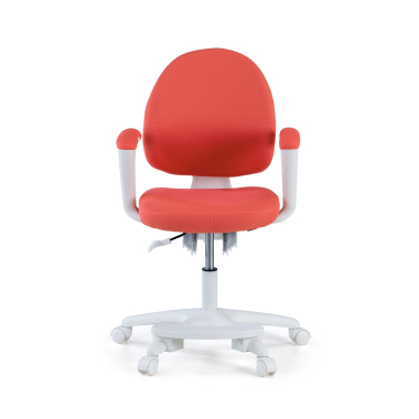 chaise de bureau enfant rose mickey tissu accoudoirs fixes 4