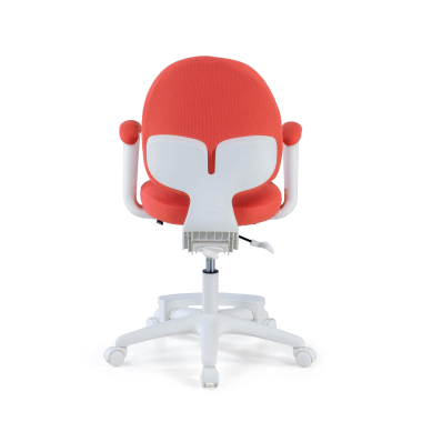 chaise de bureau enfant rose mickey tissu accoudoirs fixes 8