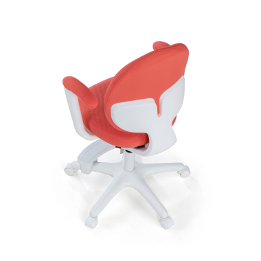 chaise de bureau enfant rose mickey tissu accoudoirs fixes 9
