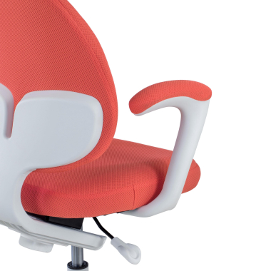 chaise de bureau enfant rose mickey tissu accoudoirs fixes 6