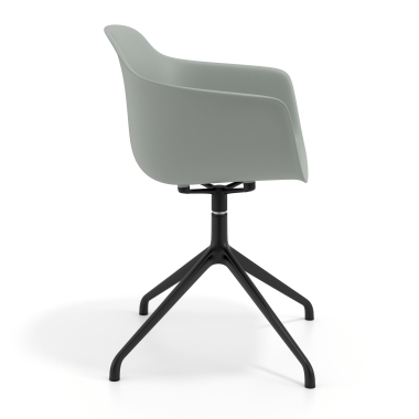 Une base en forme d'étoile en aluminium
