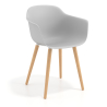 Chaise Scandinave Alice, Pieds en Bois