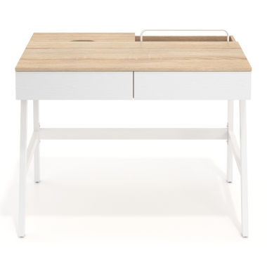 bureau pour ordinateur blanc opal 3