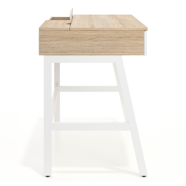 bureau pour ordinateur blanc opal 6