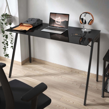 bureau professionnel noir stellar 2