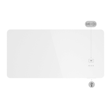 bureau professionnel blanc clarity 4