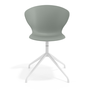 chaise de reunion blanc anthracite base pyramide plastique accoudoirs fixes 6