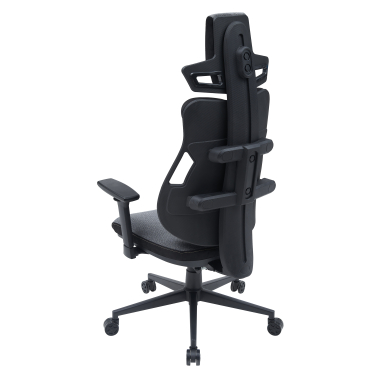 chaise gaming gris phoenix tissu accoudoirs reglables 3d appui tete 7