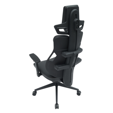 chaise gaming noir phoenix tissu accoudoirs reglables 3d appui tete 8