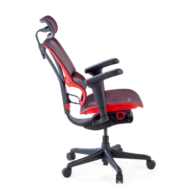 chaise gaming rouge chaise gaming maille accoudoirs reglables 5d soutien lombaire appui tete 5