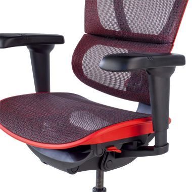 chaise gaming rouge chaise gaming maille accoudoirs reglables 5d soutien lombaire appui tete 6