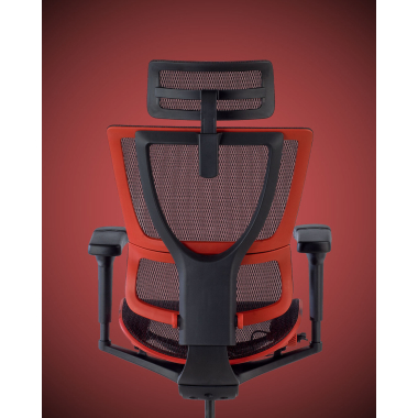chaise gaming rouge chaise gaming maille accoudoirs reglables 5d soutien lombaire appui tete 3