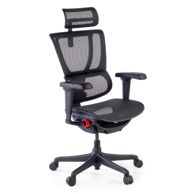 chaise gaming noir chaise gaming maille accoudoirs reglables 5d soutien lombaire appui tete 1