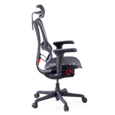 chaise gaming noir chaise gaming maille accoudoirs reglables 5d soutien lombaire appui tete 8
