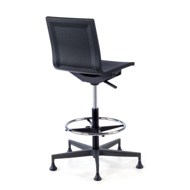 tabouret datelier et de laboratoire noir sans bras plastique sans accoudoirs 8