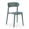 Chaise de Réunion Moon 4 pieds, empilable