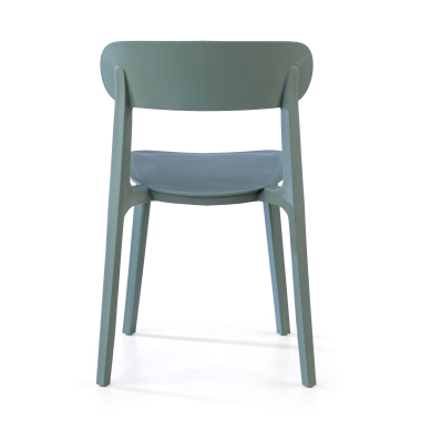 chaise de conference vert moon plastique sans accoudoirs 8