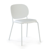 Chaise de Conférence Mila pieds en acier