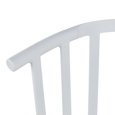 chaise de conference blanc ember plastique sans accoudoirs 9