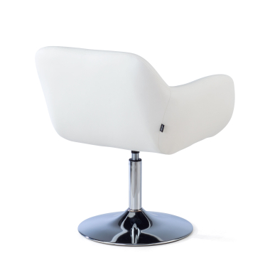 chaise salle d attente blanc space simil cuir accoudoirs fixes 7