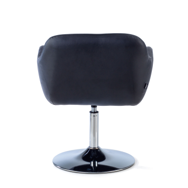 chaise salle d attente noir space simil cuir accoudoirs fixes 8