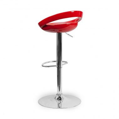 occasion chaise de bureau rouge danko plastique sans accoudoirs 6