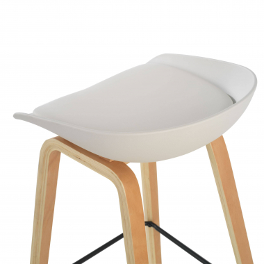 occasion chaise de bureau blanc helsinki simil cuir sans accoudoirs 3