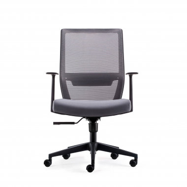 occasion chaise de bureau gris kana maille accoudoirs mobiles 3