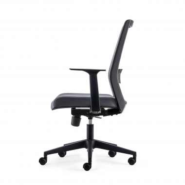 occasion chaise de bureau gris kana maille accoudoirs mobiles 6