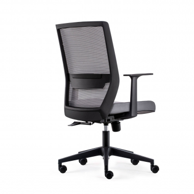 occasion chaise de bureau gris kana maille accoudoirs mobiles 7