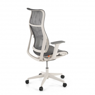 occasion chaise de bureau gris stay maille accoudoirs mobiles 3